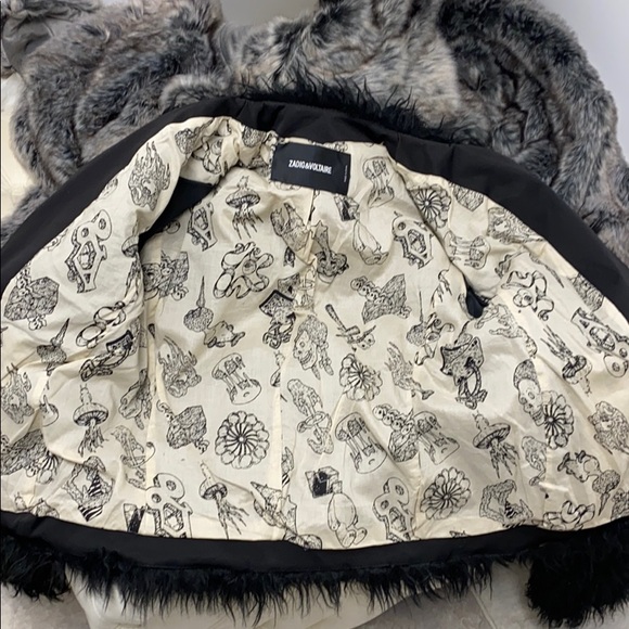 [SOLD] ZADIG&VOLTAIRE Vianna Faux Fur Jacket - Picture 13 of 13